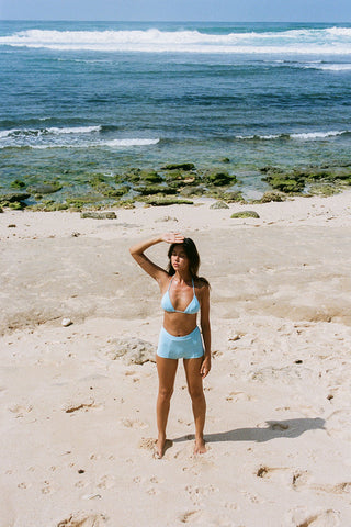 Isla Triangle Top - Blue