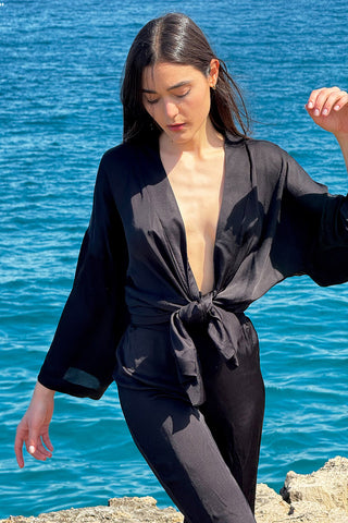 paradiso kimono | black