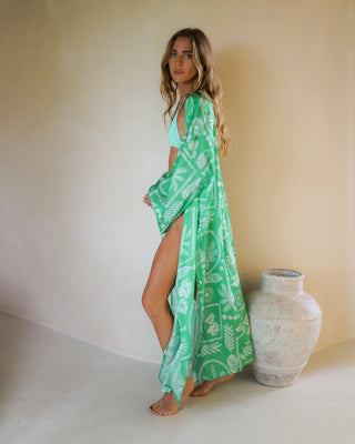 Paradiso Wrap Dress – Mallorca Print