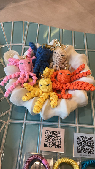 Octopus key chain
