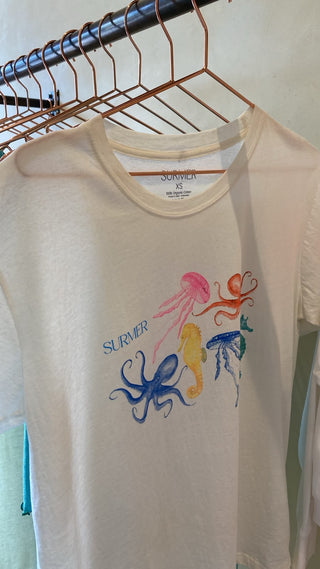 Ocean Print T-shirt