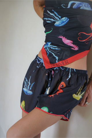 Sea Creatures Scarf