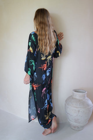 Ocean Long Kimono